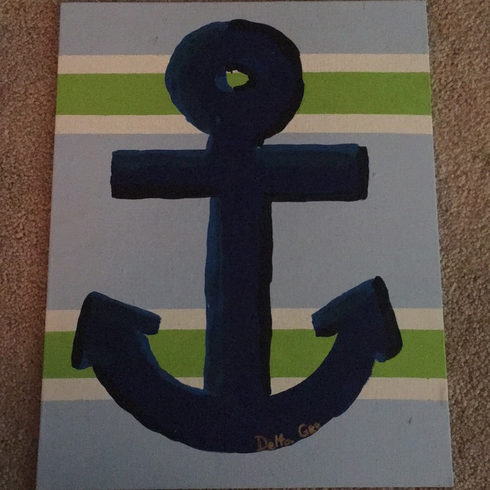 Anchor Delta Gamma canvas